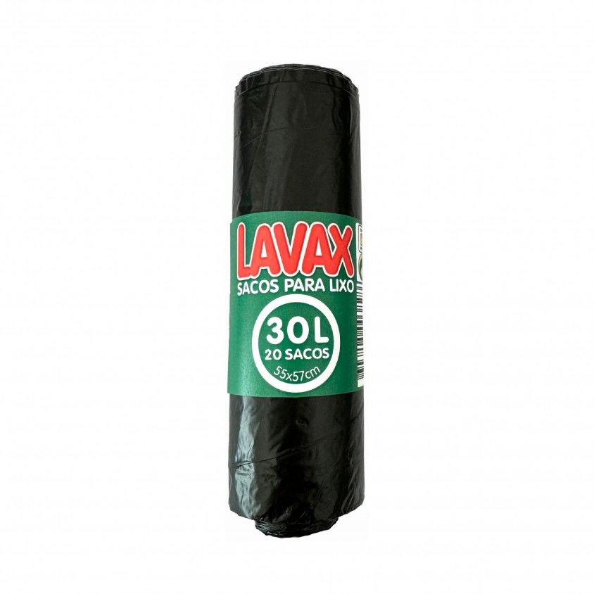 Sacos do Lixo 30L 20un