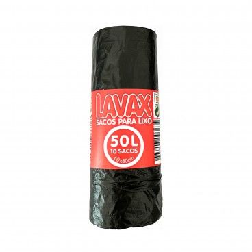 Sacos do Lixo 50L 10un