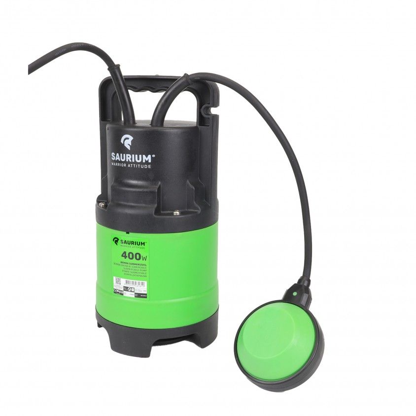 Bomba Submersvel Saurium guas Sujas 400W 8000 L/h