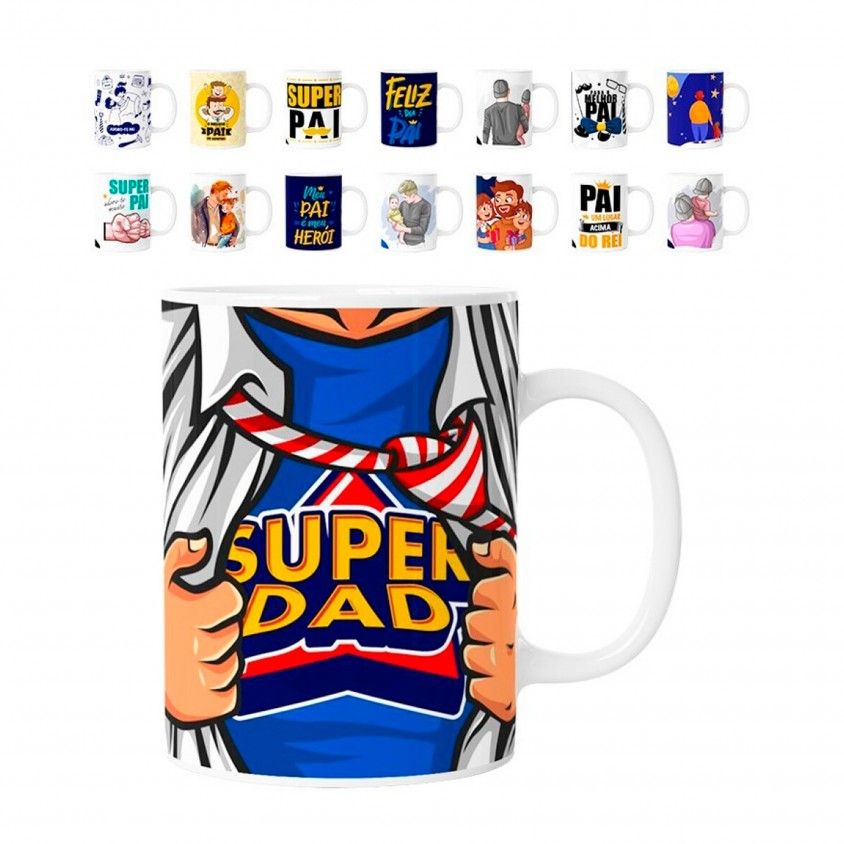 Caneca Dia do Pai com Caixa Sortido Caneca Dia do Pai com Caixa Sortido