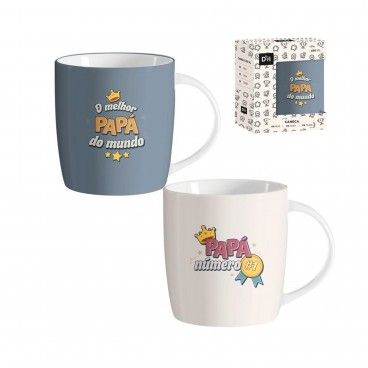 Caneca Papá com Caixa Sortido Caneca Papá com Caixa Sortido