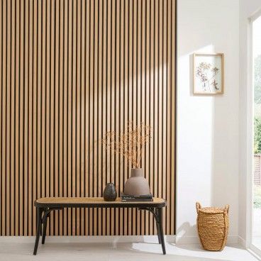 Painel de Parede Acstico MDF 2600x600x21mm
