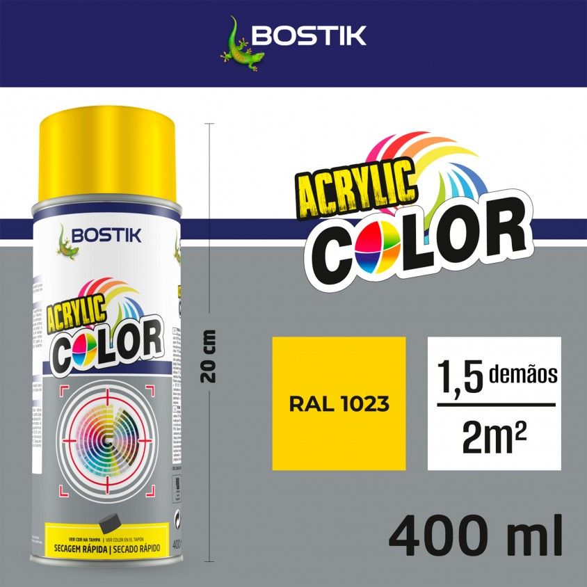 Spray Acrlico Bostik Brilho 400ml