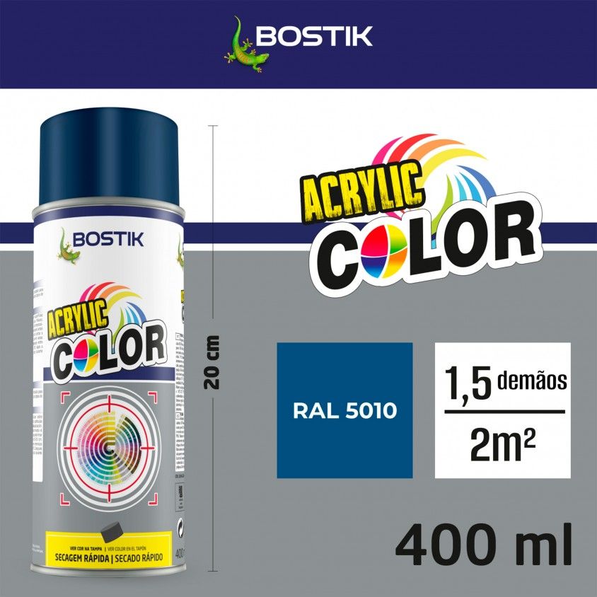 Spray Acrlico Bostik Brilho 400ml