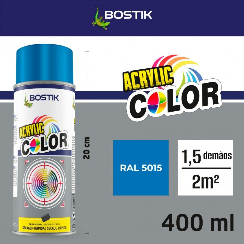 Spray Acrlico Bostik Brilho 400ml