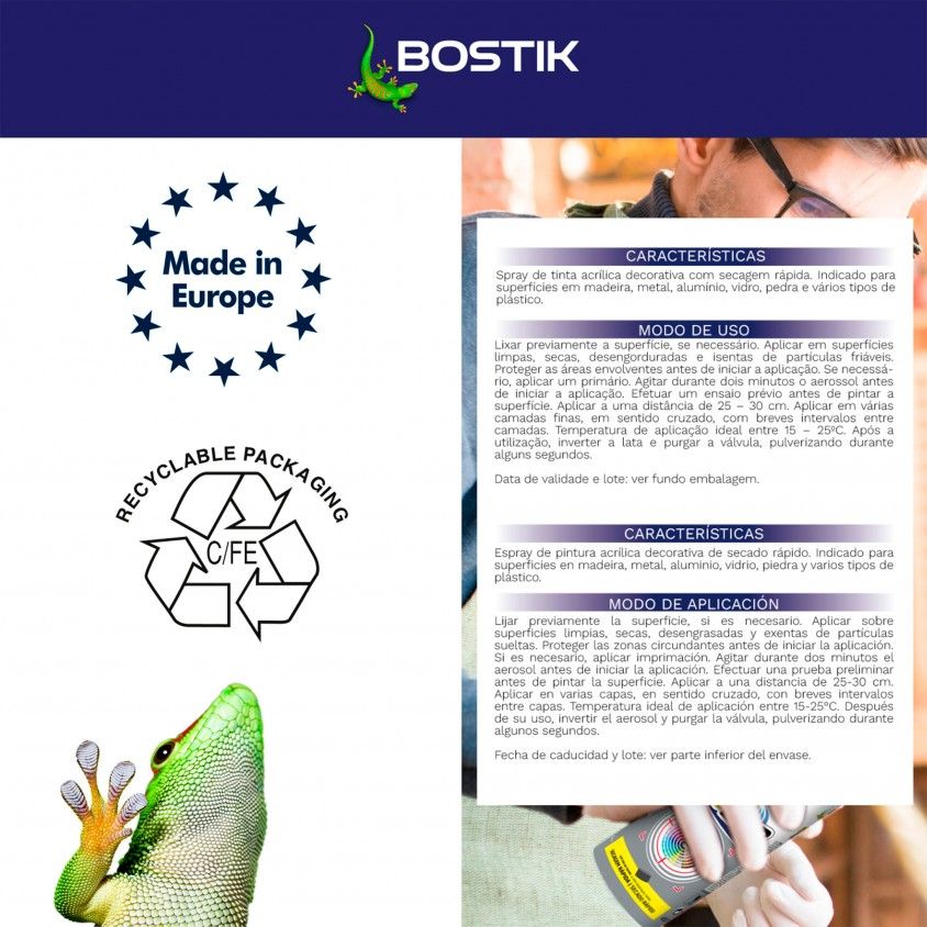 Spray Especial Bostik 400ml