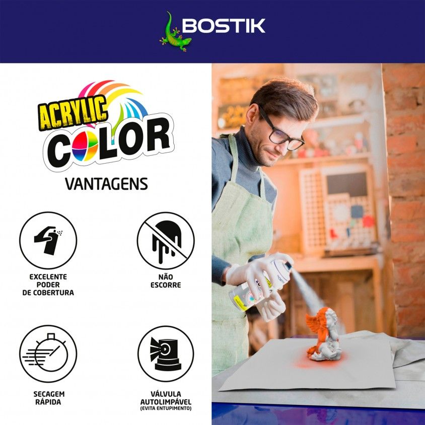 Spray Especial Alta Temperatura Bostik 400ml Spray Especial Alta Temperatura Bostik 400ml