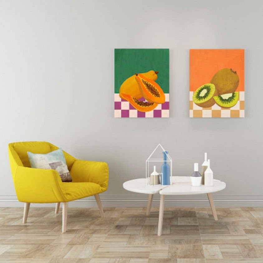 Quadro Fruta Sortido 2 Modelos Quadro Fruta Sortido 2 Modelos
