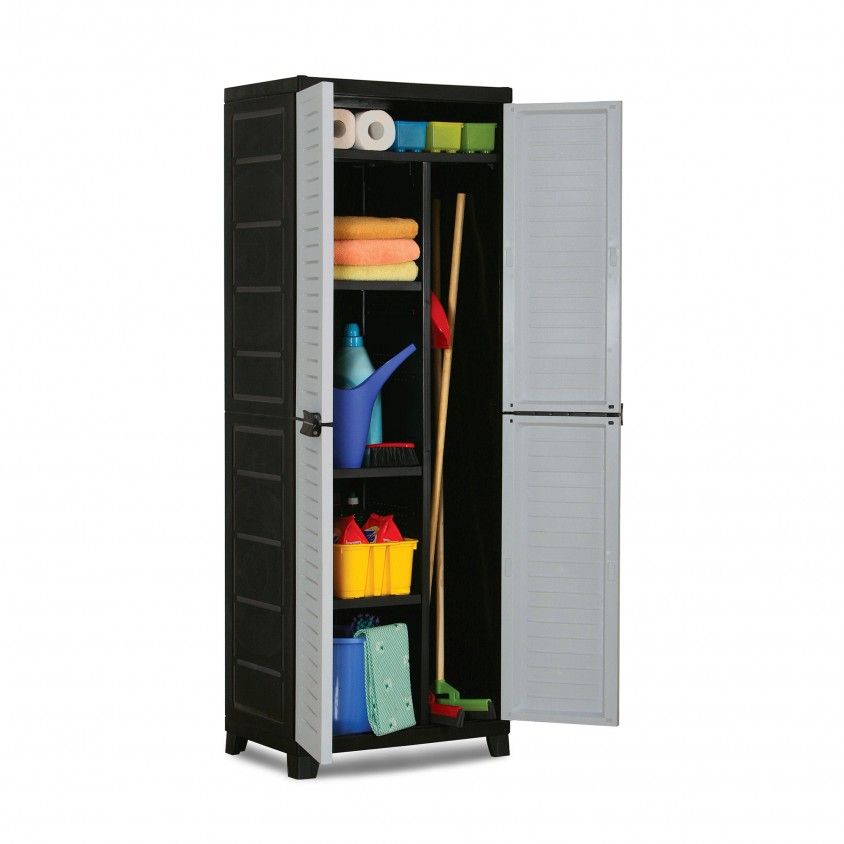 Armário Vassoureiro 4 Prateleiras Armário Vassoureiro 4 Prateleiras