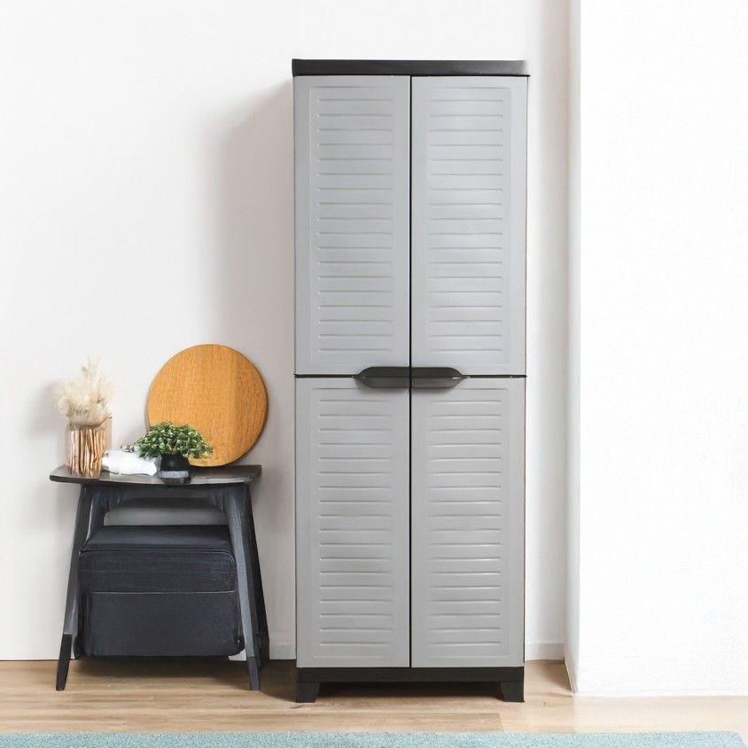 Armário Vassoureiro 4 Prateleiras Armário Vassoureiro 4 Prateleiras