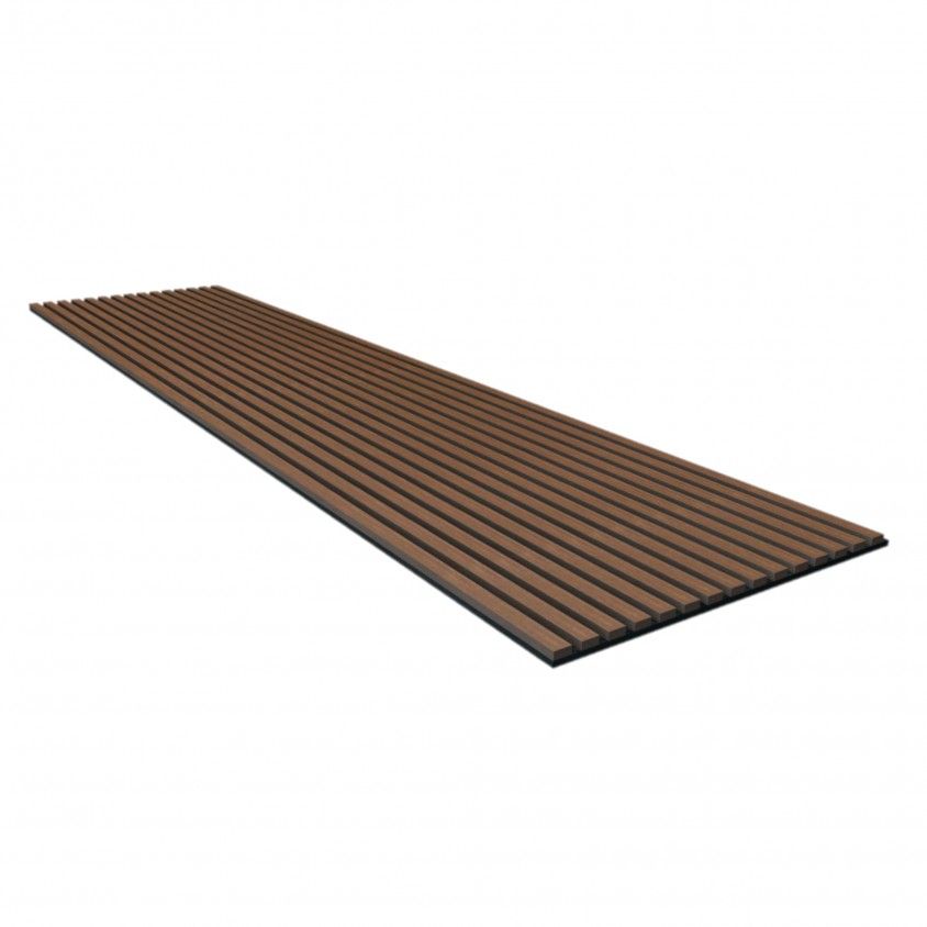 Painel Acstico Smoked Oak 600x2400x18mm
