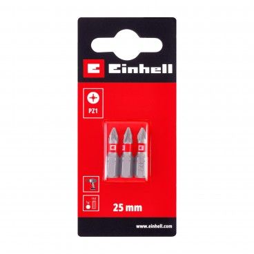 Conjunto 3 Bits 25mm Pz Einhell