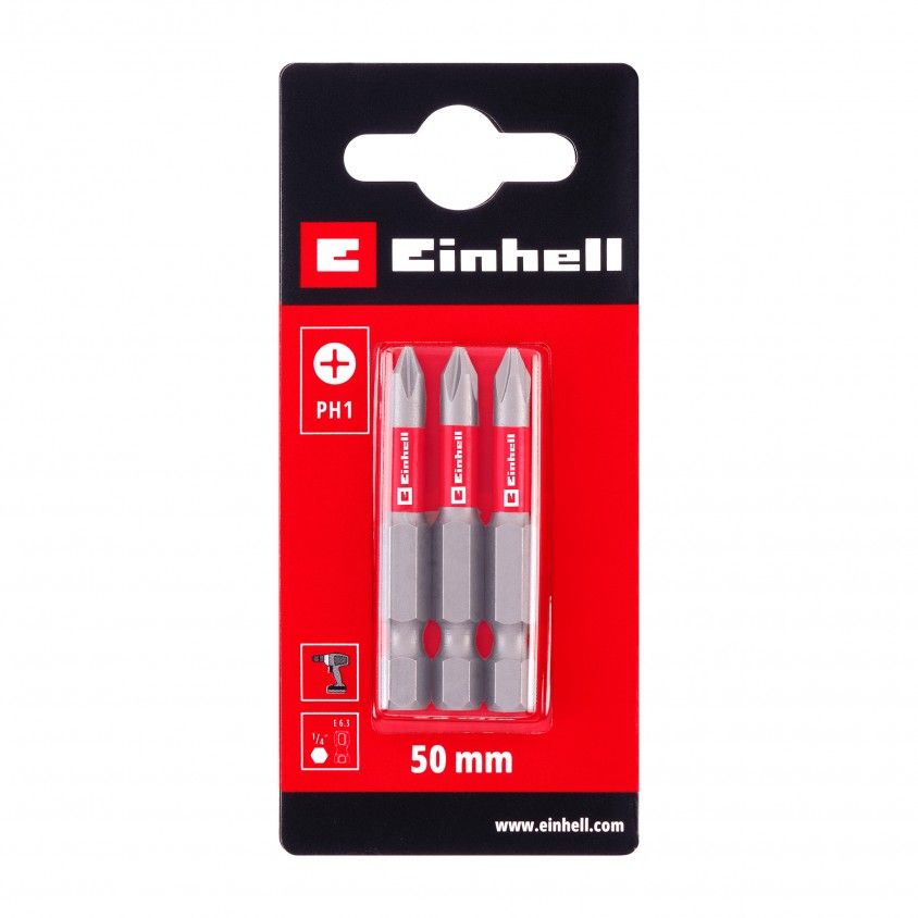Conjunto 3 Bits 50mm Ph Einhell