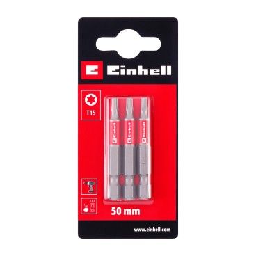 Conjunto 3 Bits 50mm Torx Einhell