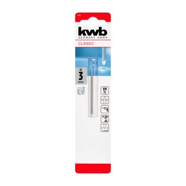 Broca Flecha p/ Vidro Kwb
