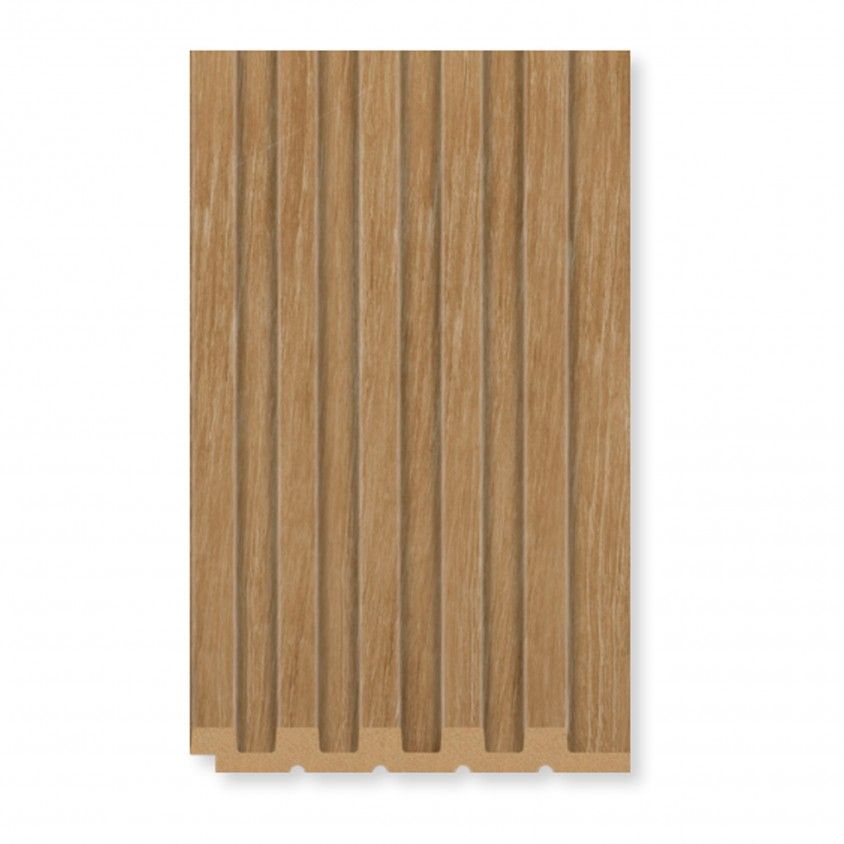 Painel de Parede 3D PS 2600x120x21mm JC1047 2un