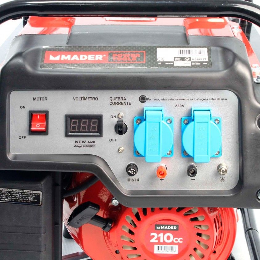Gerador Monofasico Mader 3.0KVA Gerador Monofasico Mader 3.0KVA