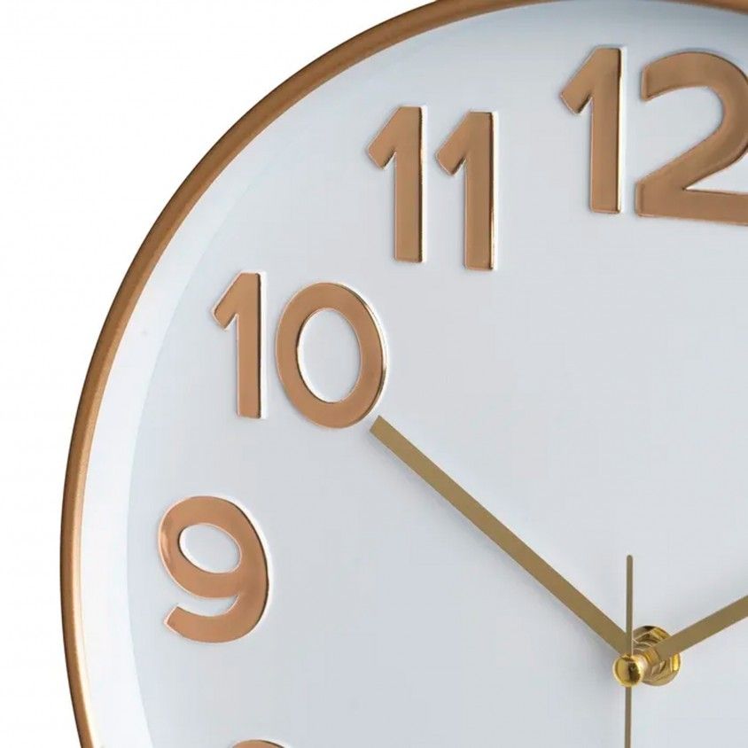 Rel�gio de Parede 30x4x30cm Sortido