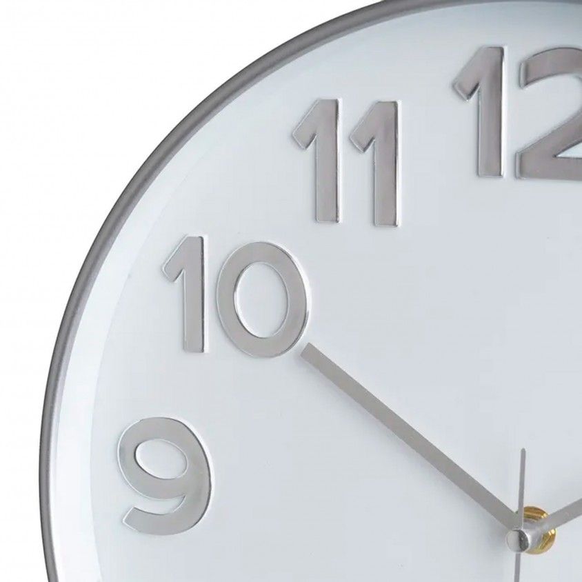 Rel�gio de Parede 30x4x30cm Sortido