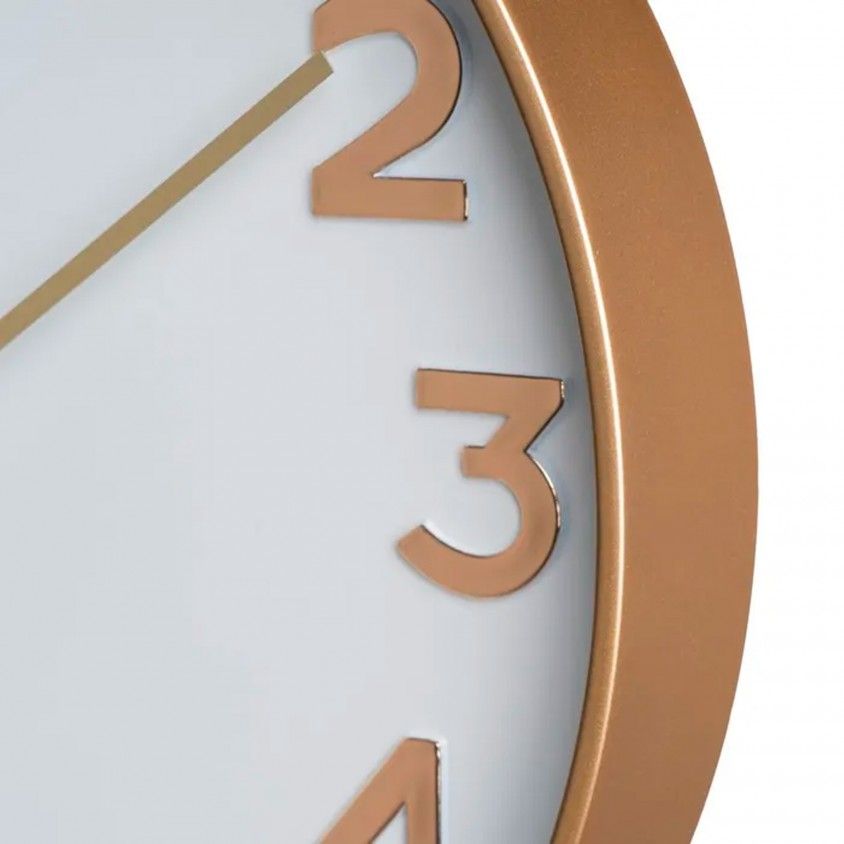 Rel�gio de Parede 30x4x30cm Sortido