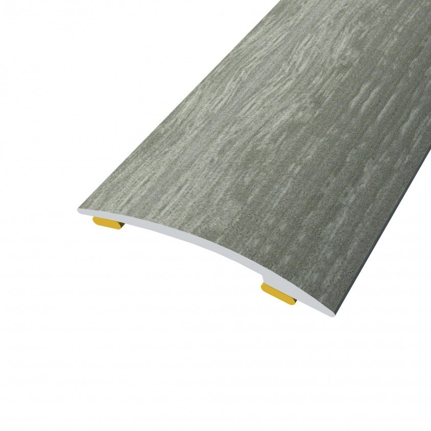 Perfil Junta + Transio Adesivo 34mm/93cm Cinza