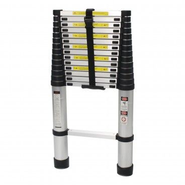 Escada Extensvel Telescpica em Alumnio 14 Degraus 4.4mt