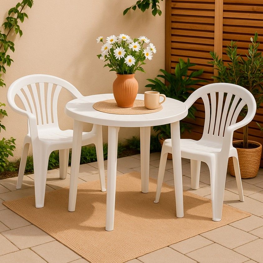 Cadeira Monobloco com Braços Streightex Cadeira Monobloco com Braços Streightex