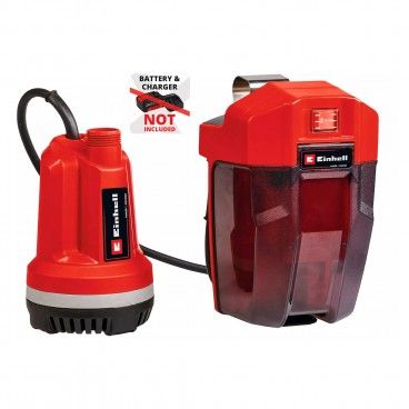 Bomba Submersvel guas Limpas Einhell GE-PP 18 RB Li Solo