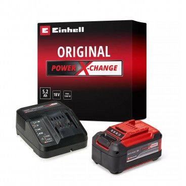 Starter Kit Einhell 18V 5.2 AH Power-X-Change Plus