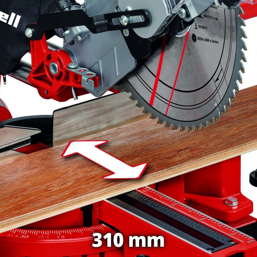 Serra de Meia-Esquadria Extensvel Einhell TC-SM 2531/2 U