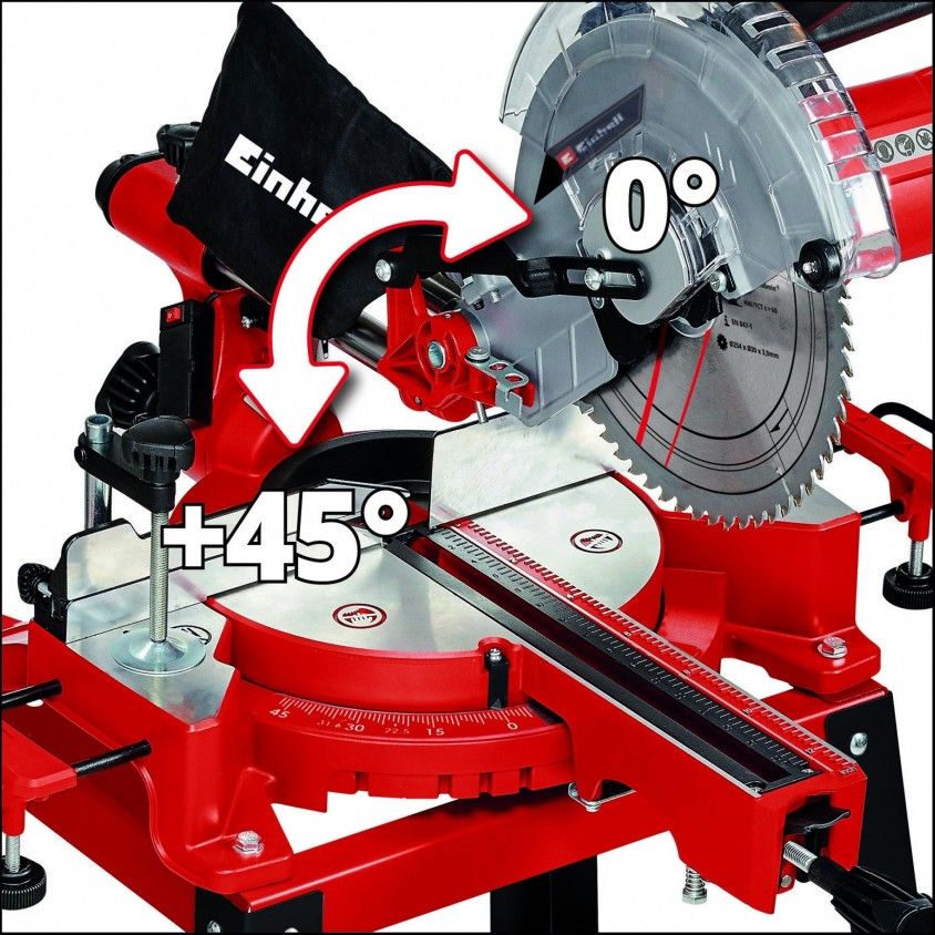 Serra de Meia-Esquadria Extensvel Einhell TC-SM 2531/2 U
