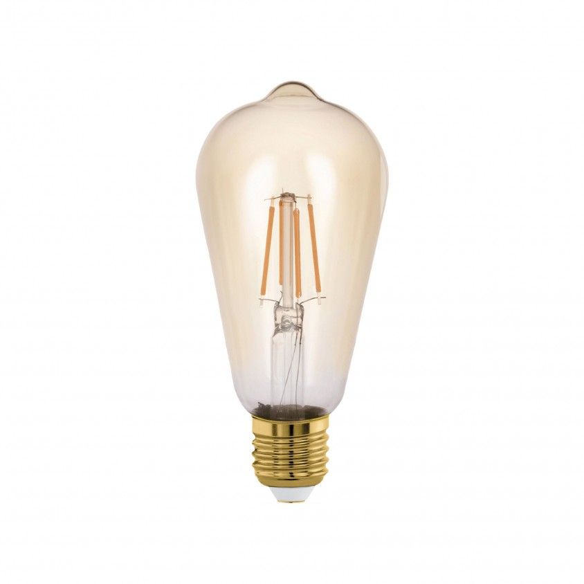 Lmpada LED Eglo Amber 2200K ST64 4W E27