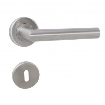 GLK PUXADOR PORTA C/ENT.CHAVE REF.8001 INOX SAT
