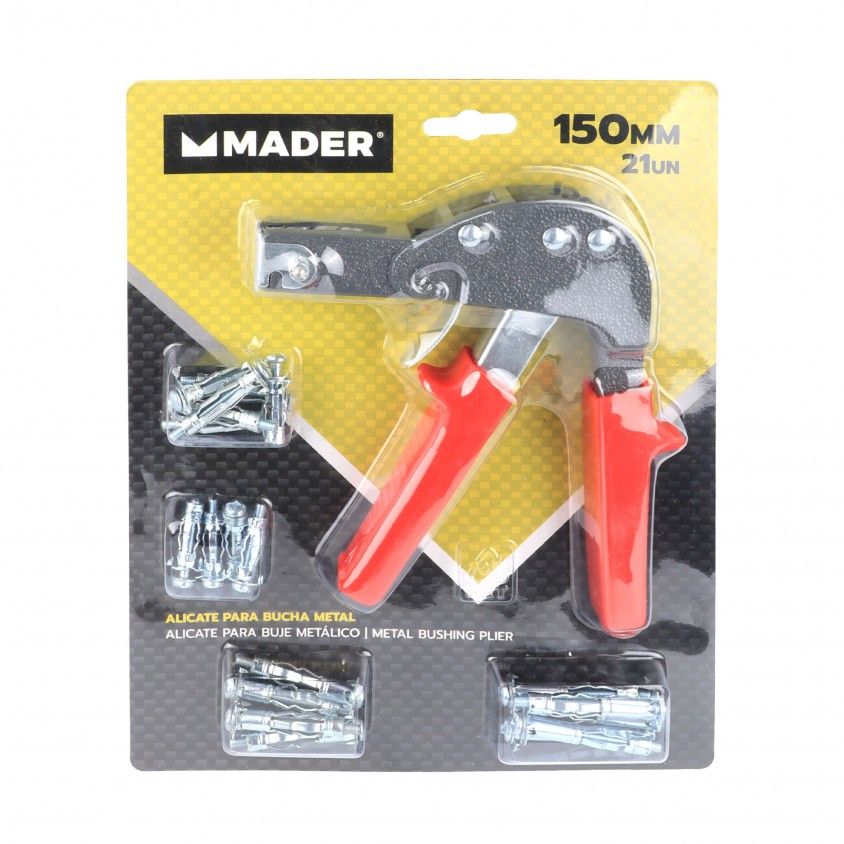 Alicate p/ Bucha de Metal Mader Alicate p/ Bucha de Metal Mader