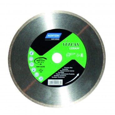 NORTON DISCO DIAMANTE VULCAN CERAM 200x25.4