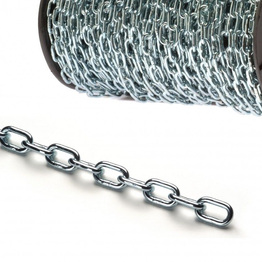 CORRENTE GALVANIZADA 6MM 1/4 KG CORRENTE GALVANIZADA 6MM 1/4 KG