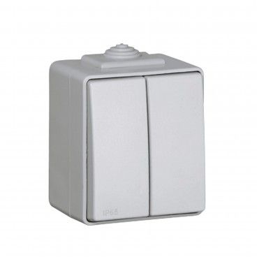 Comutador de Lustre Estanque 48 Cinza 48061 Ccz