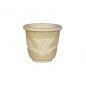 Vaso de Pedra Redondo Flor 30x25cm