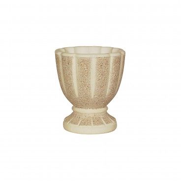 Vaso de Pedra formato Clice 32x36cm