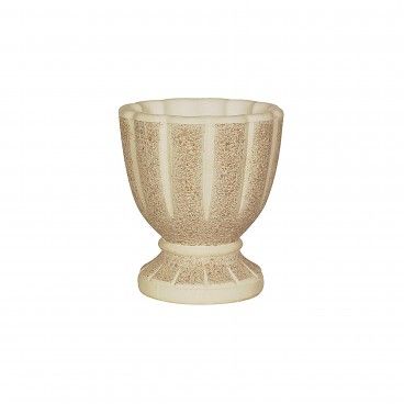 Vaso de Pedra formato Clice 41x42cm