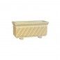 Floreira de Pedra Retangular Riscas 64x27cm