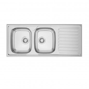Lava-loua Okio Line 120 Flat 1200X500 Polido com Vlvula Cesta