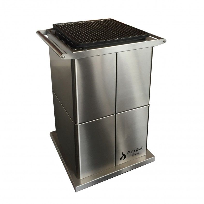 Grelhador Home Grill com Tampa Inox