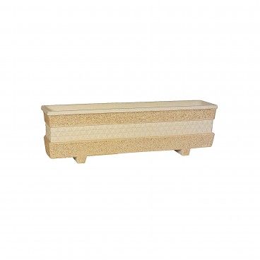 Floreira de Pedra Retangular 80x20cm