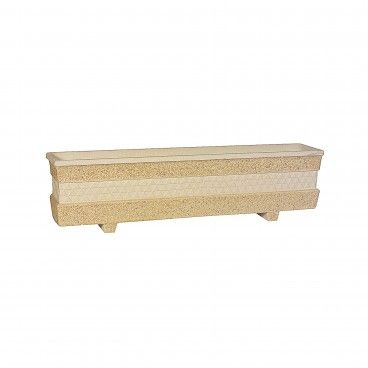 Floreira de Pedra Retangular 100x20cm
