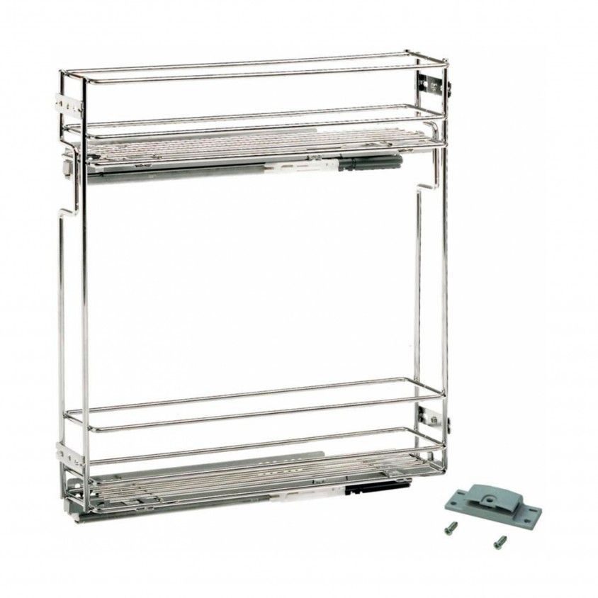 Porta Garrafas Partner 200 Cromado