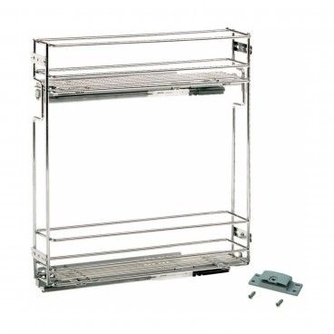 Porta Garrafas Partner 200 Cromado