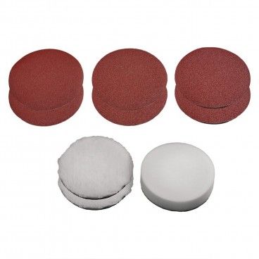 Kit 2 Boinas/Lixas Para Polidora Einhell BT-PO 1100E