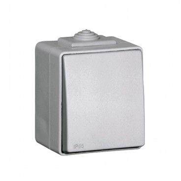 Interruptor Unipolar Estanque 48 Cinza 48011 Kcz