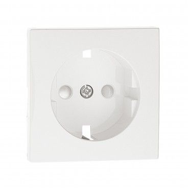Centro Schuko com Obturador Marfim Logus 90 TMF